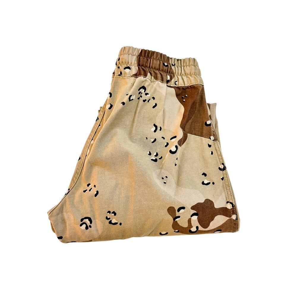 TNA Alix Brown Camouflage Print Drawstring Jogger Pants Size Small